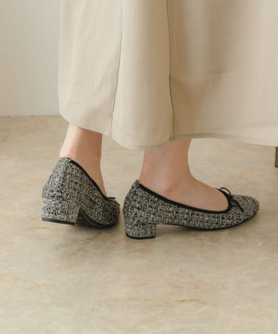 『MADE IN JAPAN』ヒールバレエシューズ