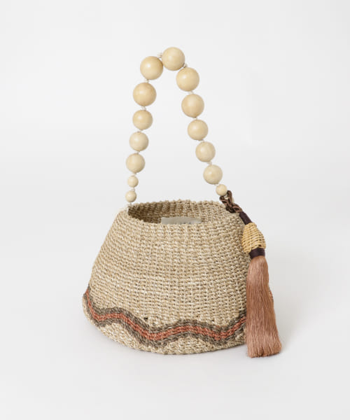 JAMIRAY　ABACA POT BAG