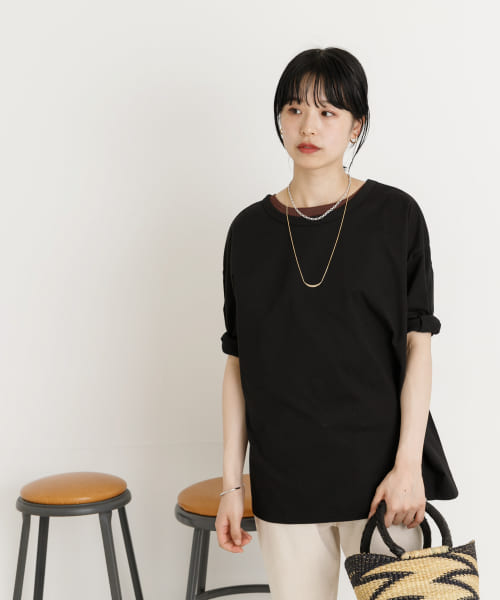 『UR TECH ひやサラクール』 マルチルーズTシャツ