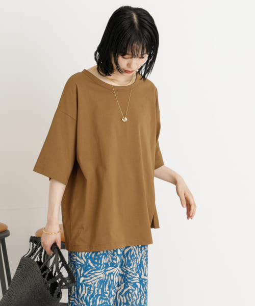 『UR TECH ひやサラクール』 マルチルーズTシャツ