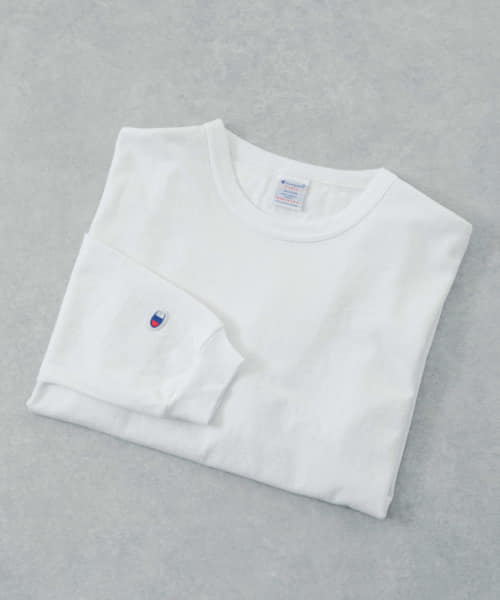 Champion　USA Long Sleeve T-Shirts