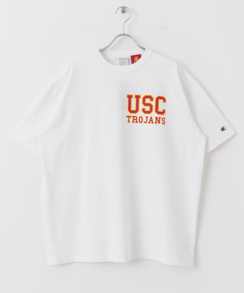 『WEB限定』Champion　グラフィックTシャツ(5分袖)A
