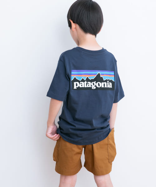 patagonia　Ks ROC Cotton Graphic T-Shirts(KIDS)