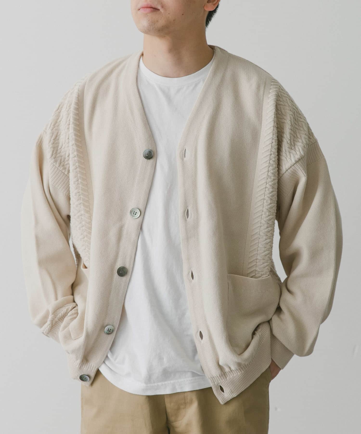 YASHIKI Hanaikada Cardigan[YSK23SSKN07DM34]｜URBAN RESEARCH