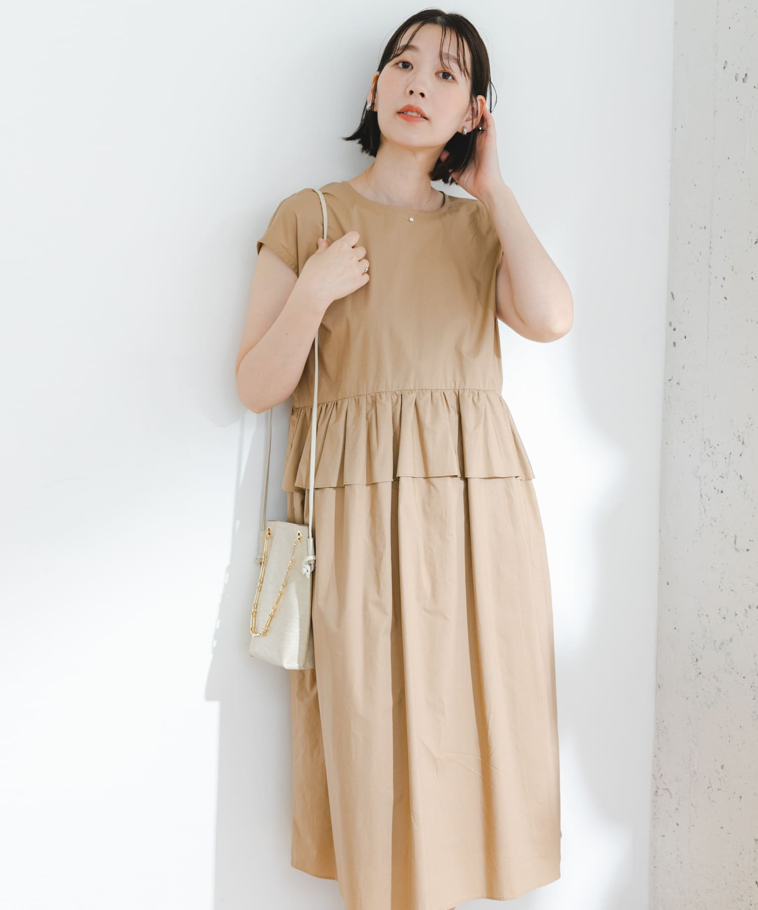 F by ROSSO ギャザー切替フレンチワンピース[RA35-26F504]｜URBAN ...