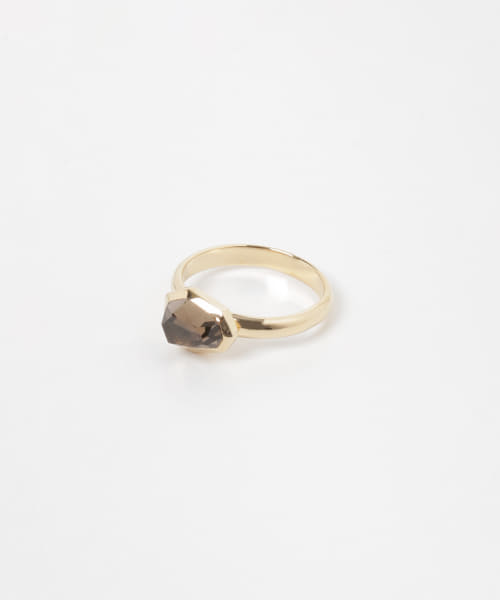 Naotokojima　smoky quartz ring