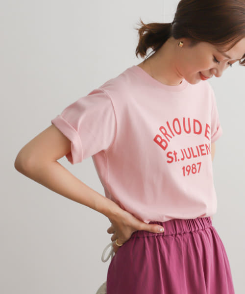 ロゴプリントTシャツ