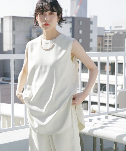 『WEB/一部店舗限定』2WAYスリットセットアップ