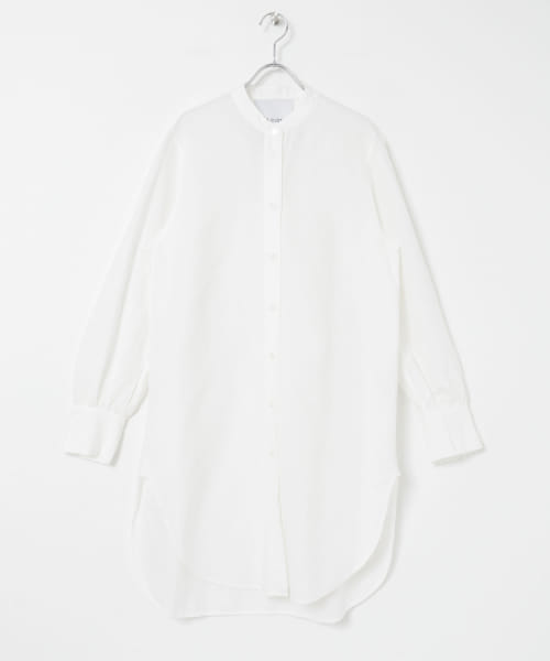 WA.CLOTH　CINOH BAND COLLAR SHIRTS