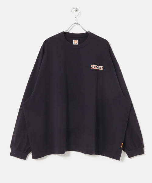 『別注』SEESEE×URBS　SUPER BIG FLAT LONG-SLEEVE TEE
