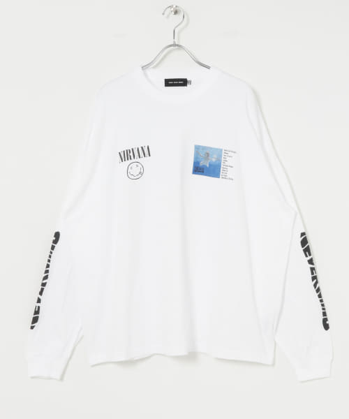 GOOD ROCK SPEED　NIRVANA PHOTO LONG-SLEEVE T-SHIRTS