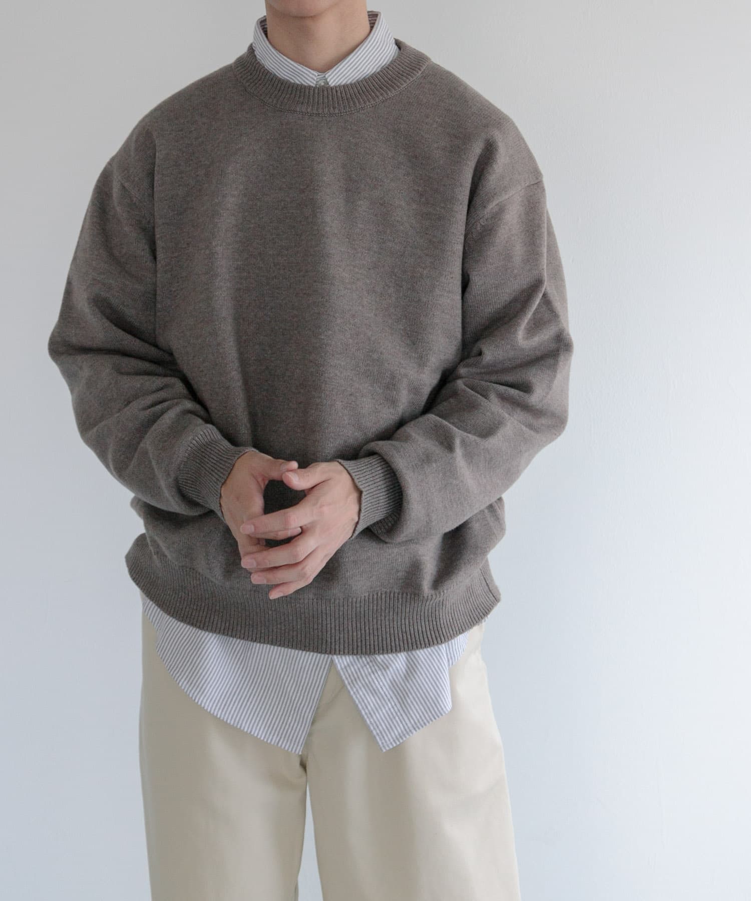 WEB/一部店舗限定』FORK&SPOON Winona Knits プルオーバー[DF37-12V072 WEB/一部店舗限定』FORK&SPOON Winona Knits プルオーバー[DF37-12V072