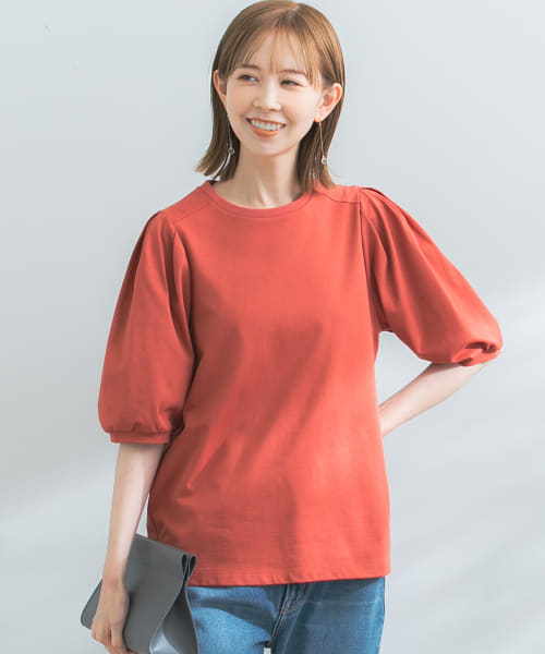 UVカットパフスリーブTシャツ