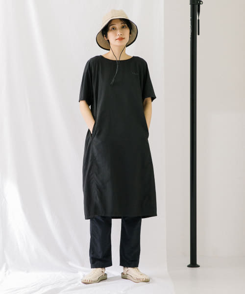 『UVカット』『撥水』アクティブプルオーバーワンピース
