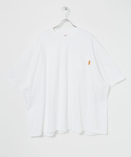 『別注』SEESEE×URBS　SUPER BIG FLAT SS POCKET T-SHIRTS