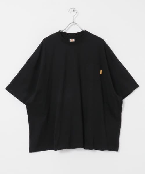 『別注』SEESEE×URBS　SUPER BIG FLAT SS POCKET T-SHIRTS