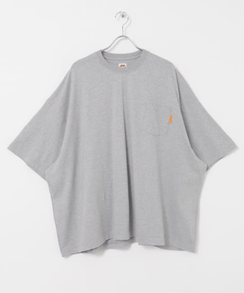 『別注』SEESEE×URBS　SUPER BIG FLAT SS POCKET T-SHIRTS
