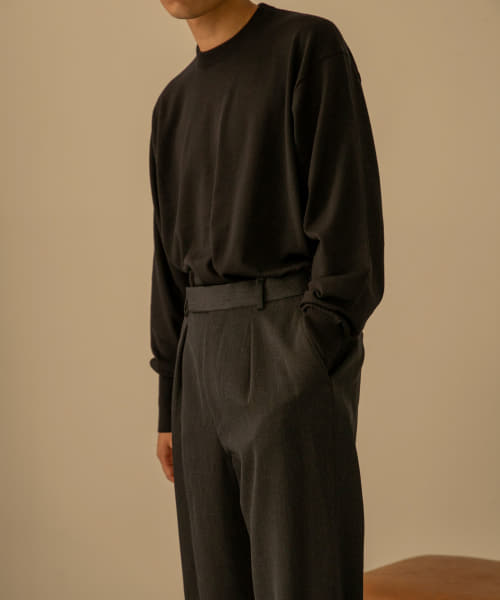 A PRESSE　long-sleeve Knit T-Shirts
