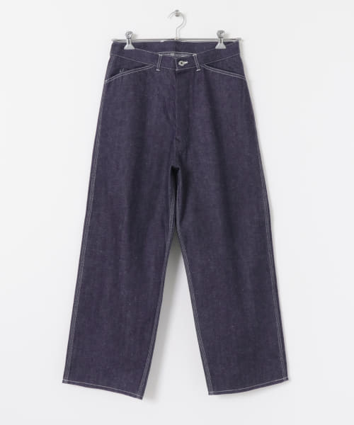 A PRESSE　Military Denim Trousers