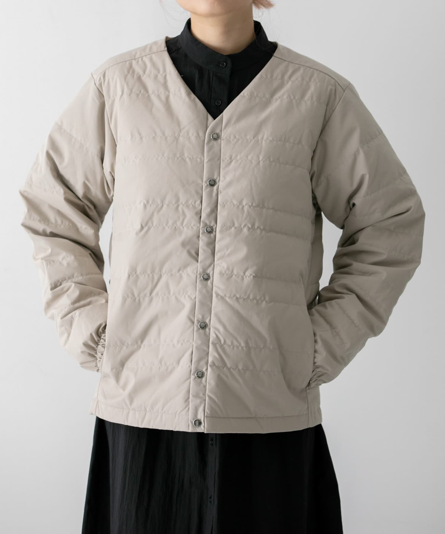 North face purple label top down cardigan