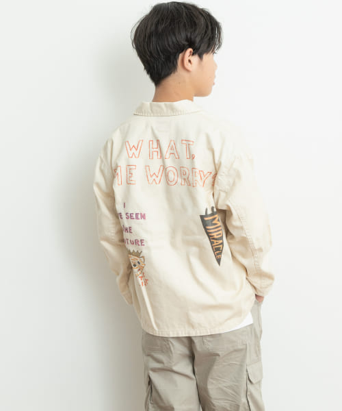 DENIM DUNGAREE　ツイルパジャマシャツ(KIDS)