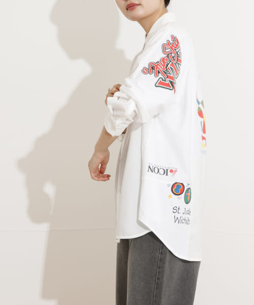 SREU　Patch Work Shirt