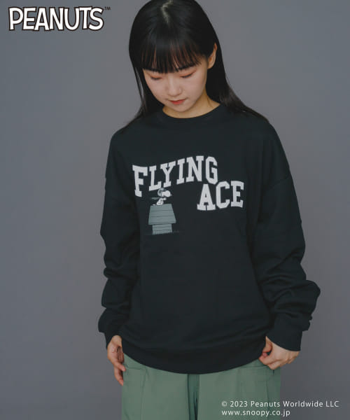 『ユニセックス』『PEANUTS(ピーナッツ)』スウェットシャツ