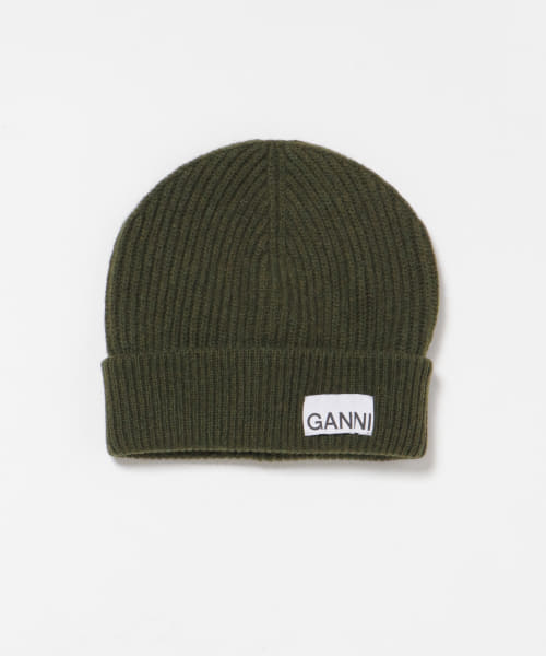 GANNI　Rib Knit Beanie