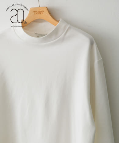 安井達郎×DOORS』モックネックロングスリーブTシャツ[DR36