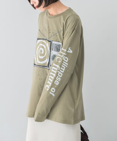 GANNI TV Long Sleeve T-shirts[T3595-UL36]｜URBAN RESEARCH公式ファッション通販
