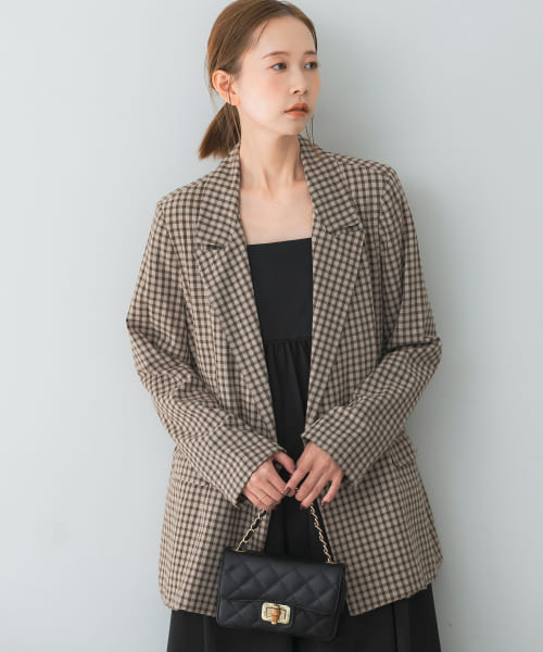 ROLLA’S　SLOUCH BLAZER GINGHAM JACKET