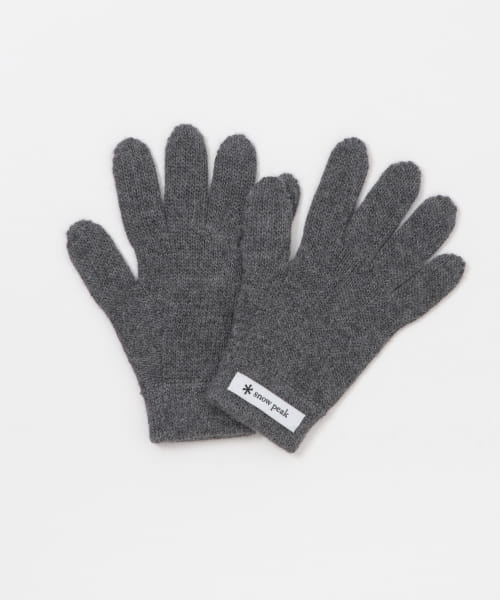 snow peak apparel　TIB Knit Gloves