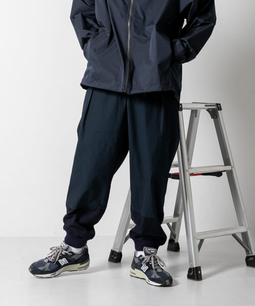 UNTRACE　TAPERED MIX PANTS