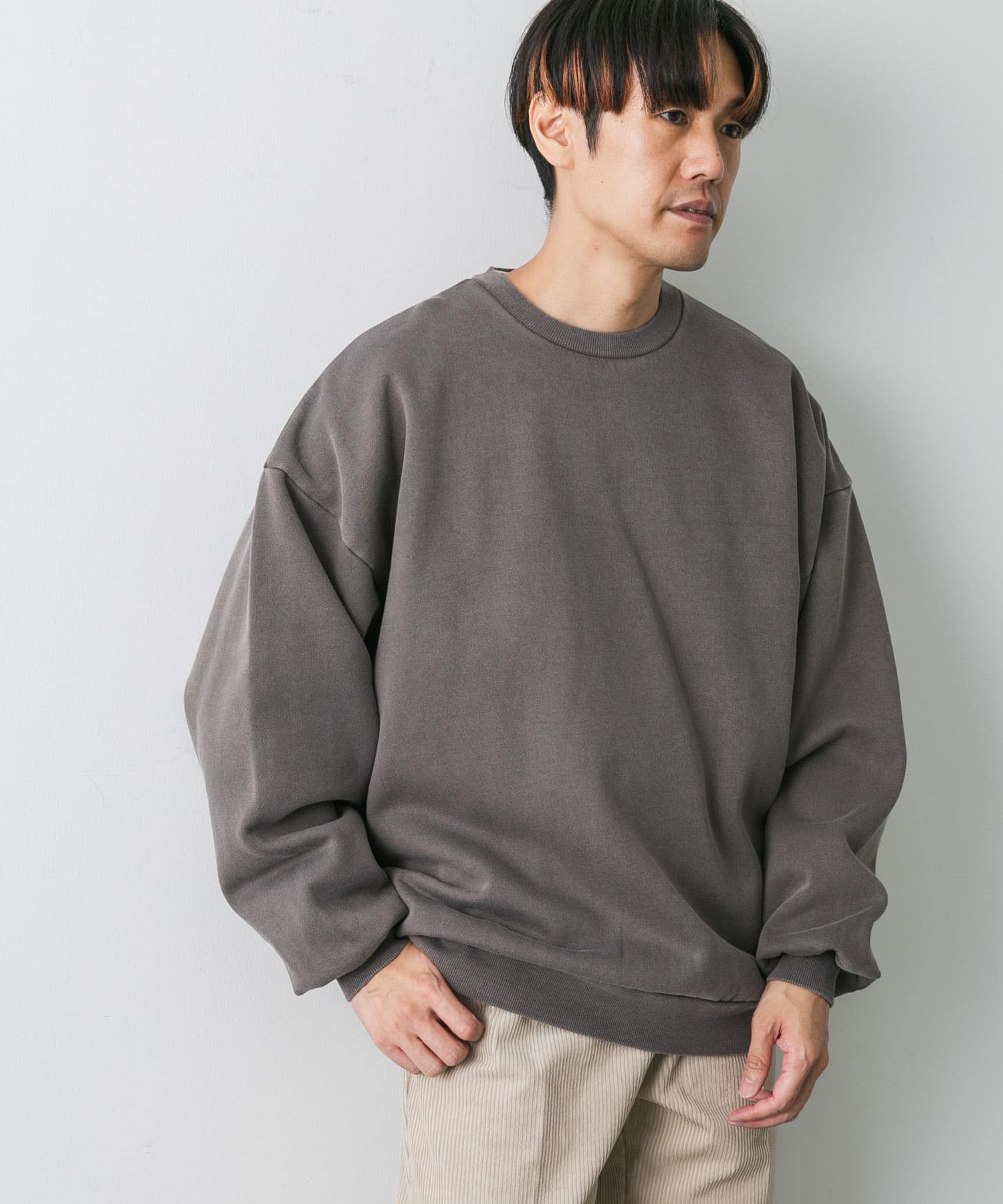 ピグメントダイ裏起毛スウェット[DR37-11X711]｜URBAN RESEARCH公式ファッション通販