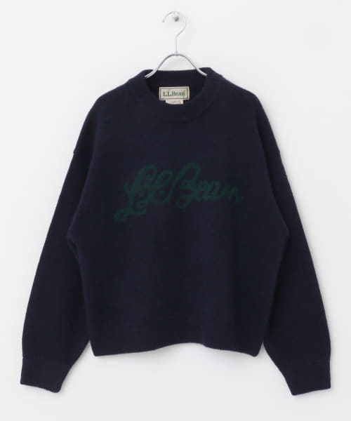 L.L.Bean　Sweater Script Logo