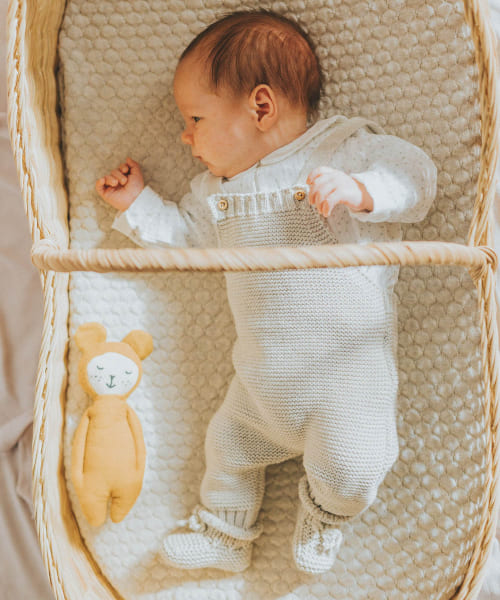 buho　NB KNIT DUNGAREE