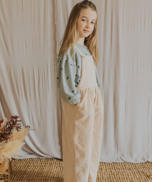 buho　CORDUROY DUNGAREE