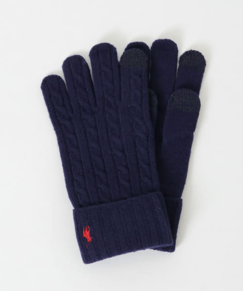 POLO RALPH LAUREN　CLASSIC CABLE GLOVE