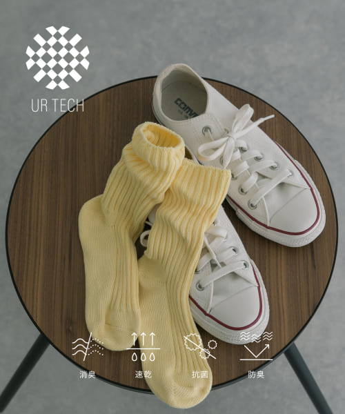[URBAN RESEARCH][『UR TECH』ローゲージリブソックス]