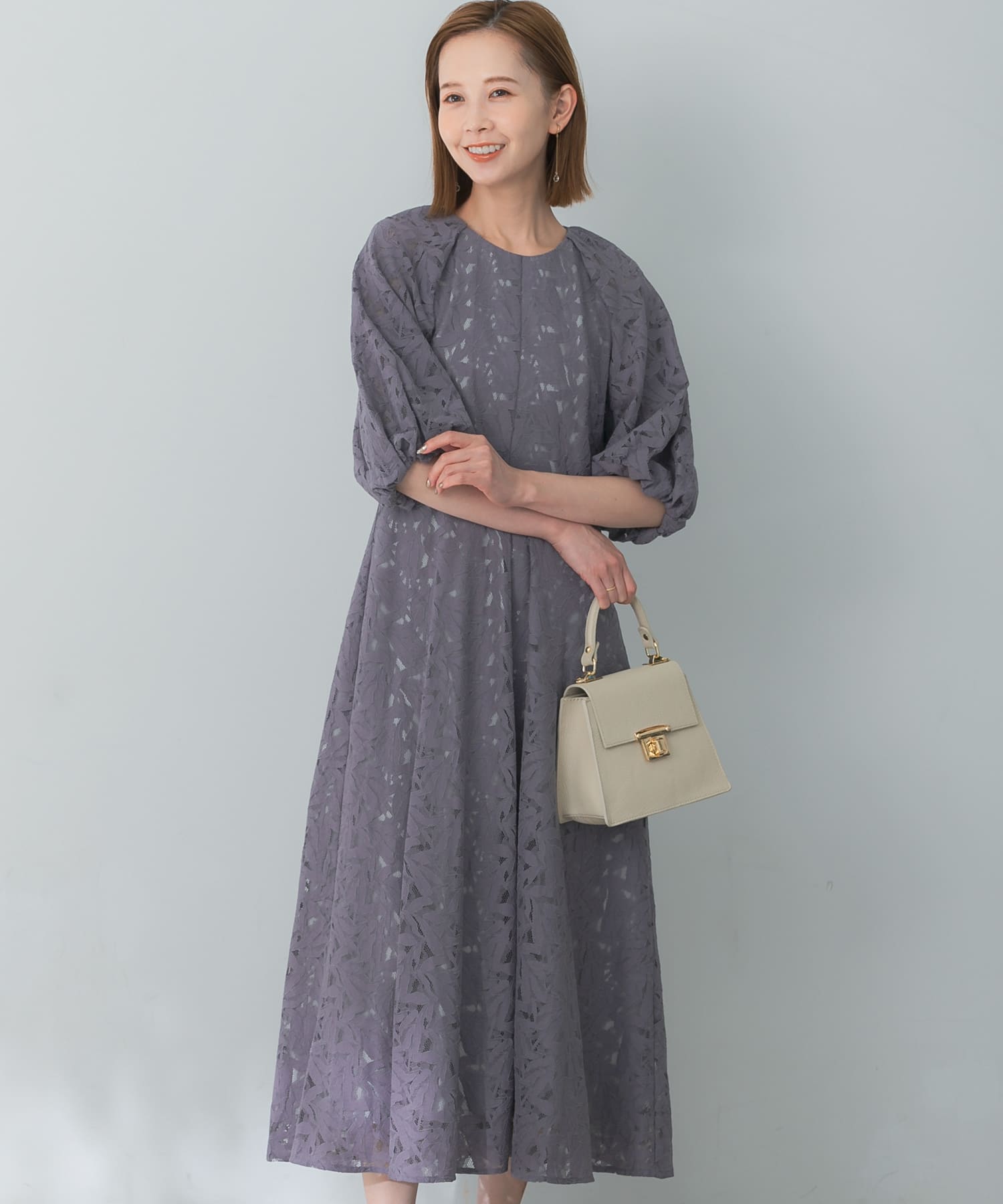 バイカラーレースドレス[RA37-28C707]｜URBAN RESEARCH公式ファッション通販