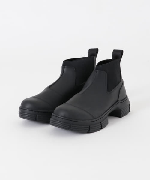 GANNI　R Rubber Crop City Boot