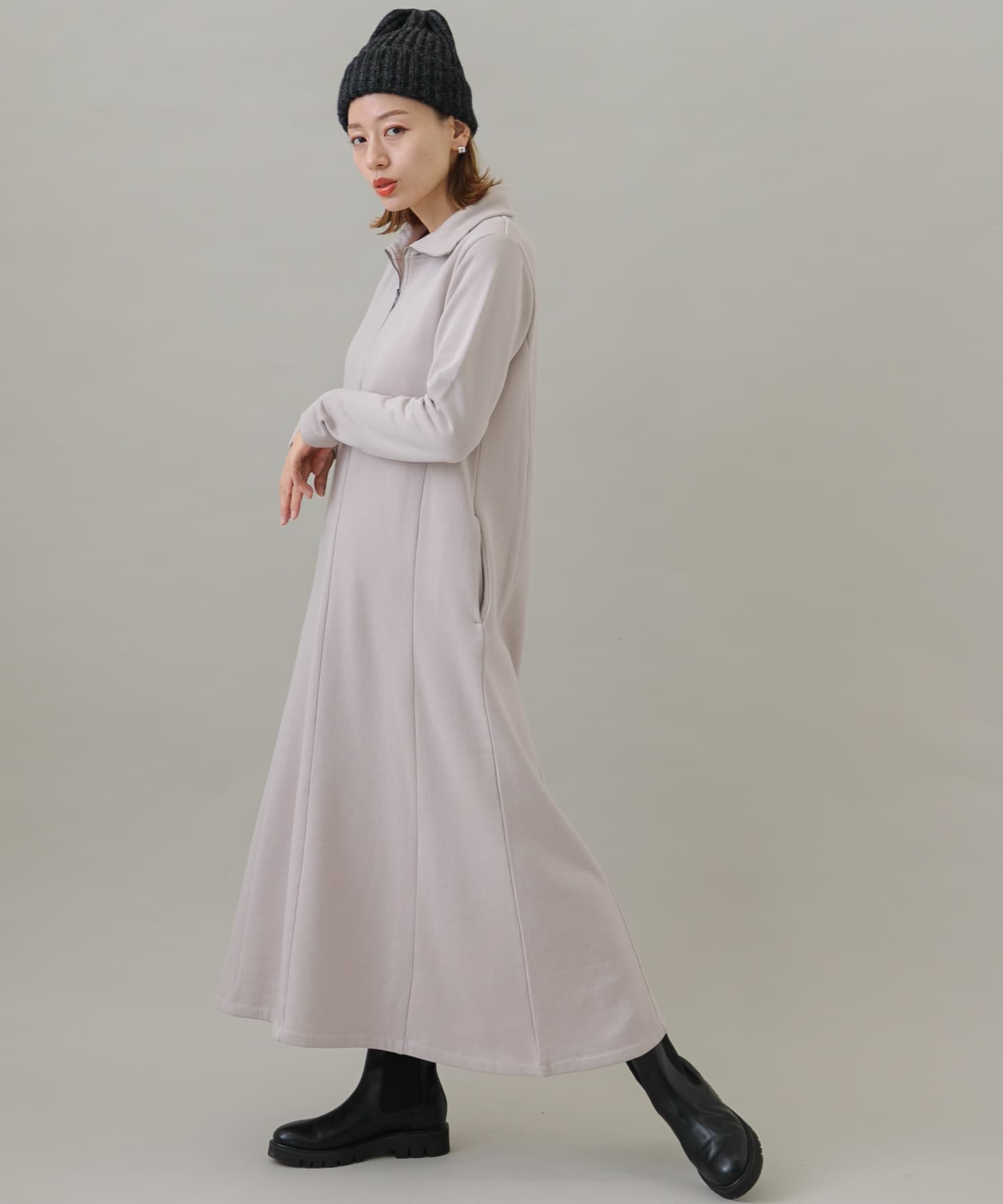 裏起毛ジップフレアワンピース[LA37-26R011]｜URBAN RESEARCH公式ファッション通販