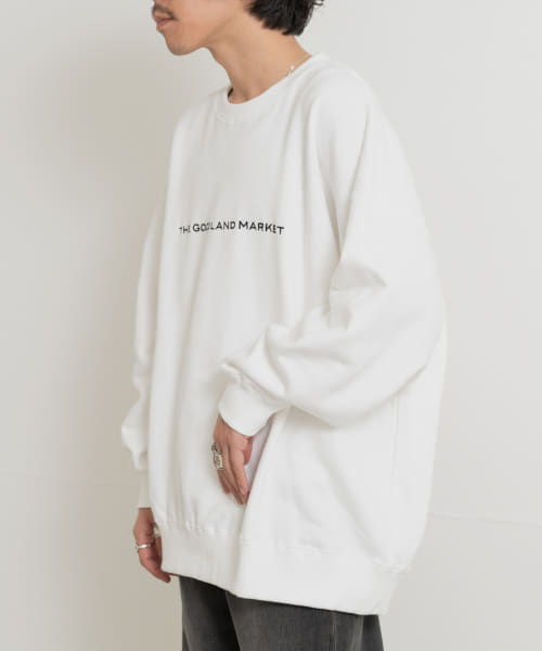 ザ グッドランド マーケット　THE GOODLAND LOGO SWEAT