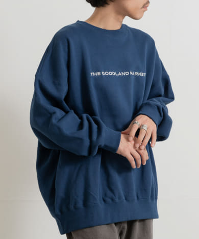 ザ グッドランド マーケット　THE GOODLAND LOGO SWEAT