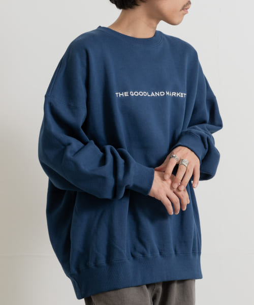 ザ グッドランド マーケット　THE GOODLAND LOGO SWEAT