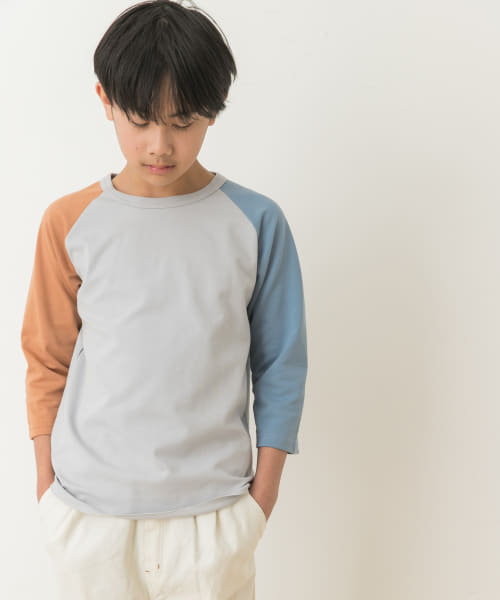 7分袖クレイジーポンチTシャツ(KIDS)