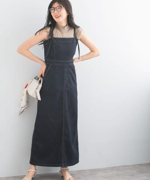 [ROSSO][『別注』Lee×ROSSO　BELTED CAMISOLE DRESS]
