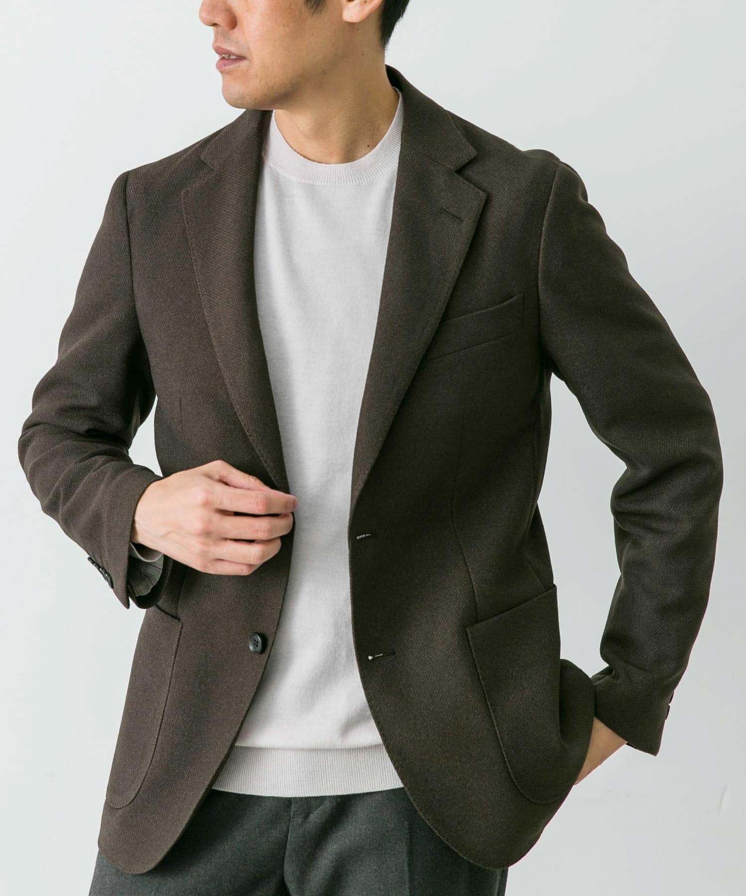 イージーケア』LIFE STYLE TAILOR バーズアイストレッチジャケット[DT37-18L503]｜URBAN  RESEARCH公式ファッション通販