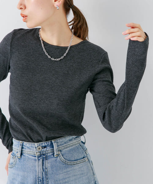 スラブベーシックフィットロングスリーブTシャツ[LA44-21R400]｜URBAN RESEARCH公式ファッション通販