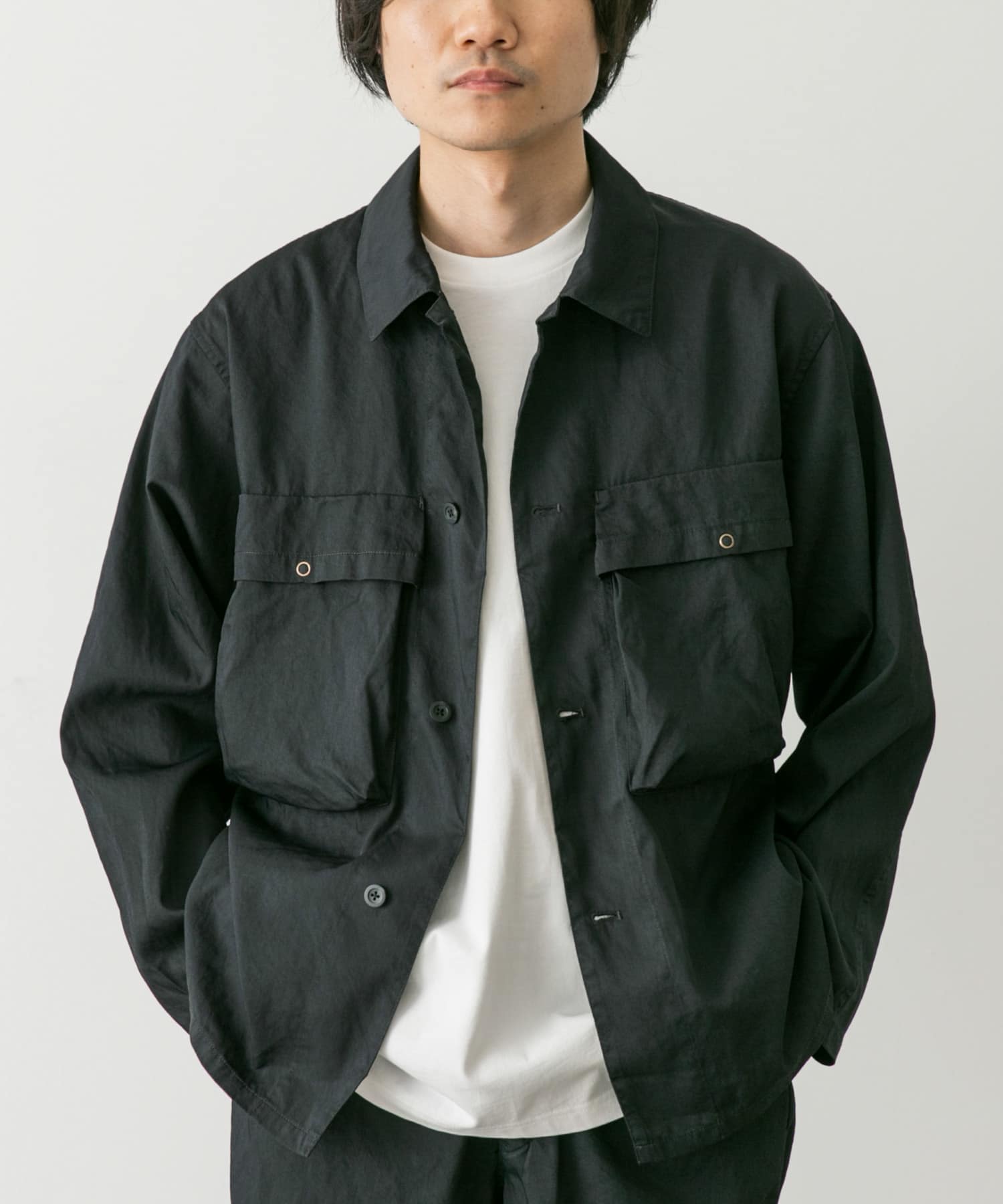 STILL BY HAND Garment-dye shirts jacket[DM44BL01241PUS]｜URBAN RESEARCH 公式ファッション通販